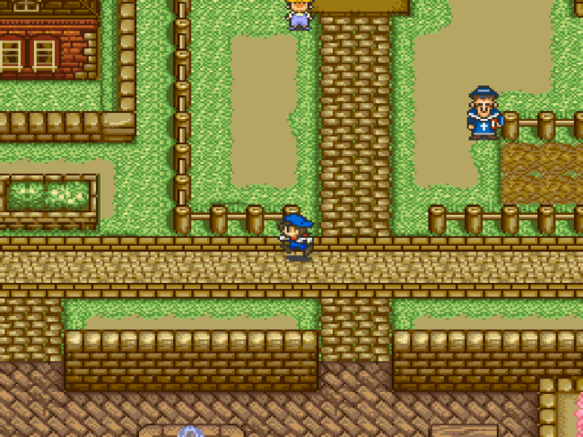 Exploring the town in Spring time.