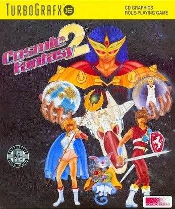 Front cover for Cosmic Fantasy 2 on the Turbografx-CD.