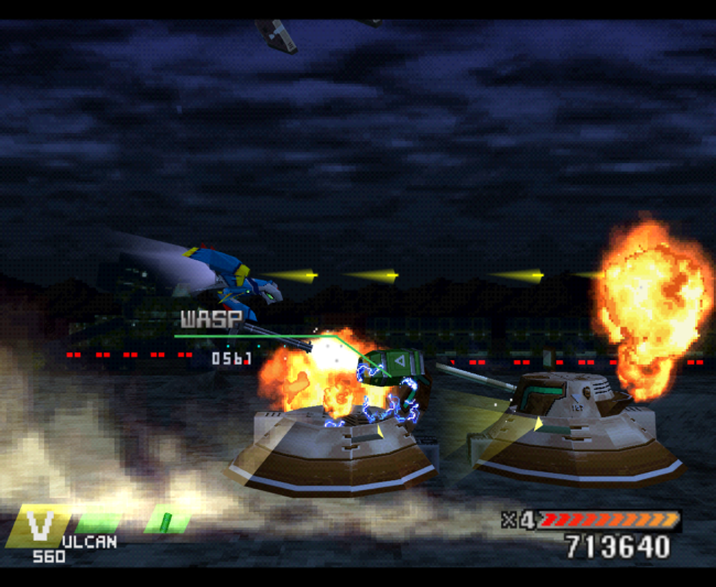 Enemies move in the background while you fight others.