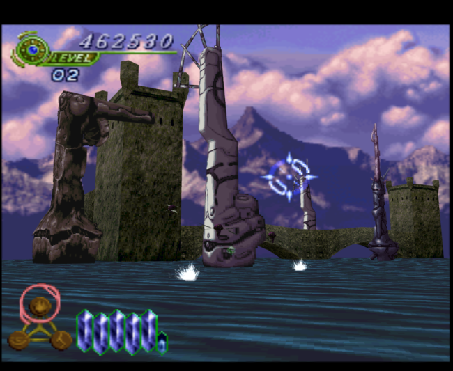 A decrepit water area in Elemental Gearbolt.