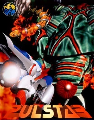 Front cover for Pulstar on the Neo Geo.