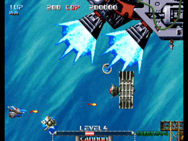 Hazards and enemies attack the player in stage 4.