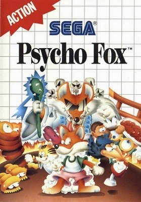 Front cover of Psycho Fox for the Sega Master System.