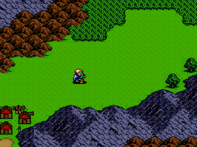 Exploring the world map as the main character Max.