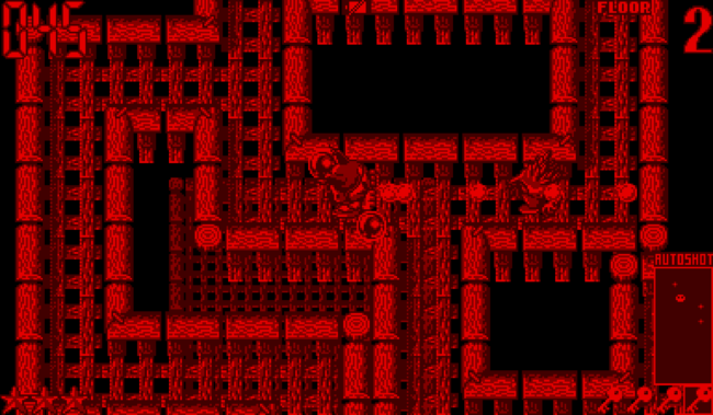 Fighting off enemies in an early stage.