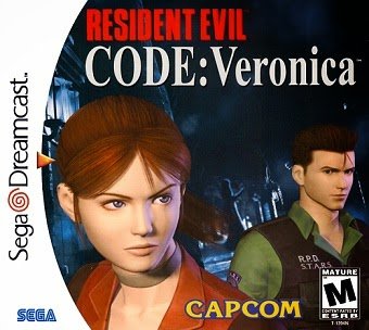 Front cover for Resident Evil Code: Veronica for the Sega Dreamcast.