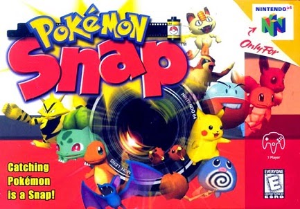 Front cover for Pokemon Snap on the Nintendo 64.