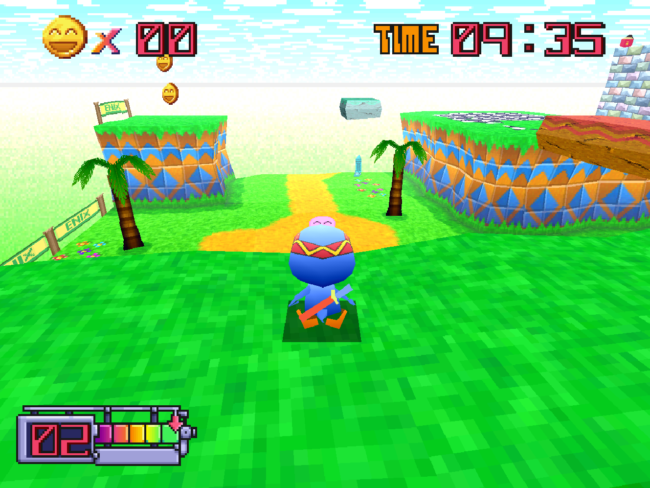 Manmaru explores the first stage.