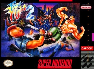 Front cover of Final Fight 2 for the Super Nintendo.