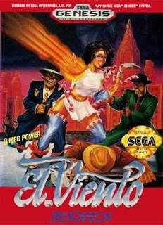 Front cover of El Viento for the Sega Genesis.