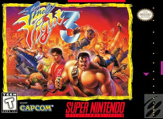 Front cover of Final Fight 3 for the Super Nintendo.