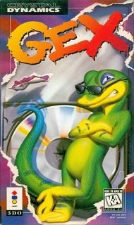 Front cover of the 3DO game Gex.