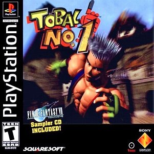 The cover for the PS1 game Tobal No. 1.