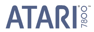 Logo for the Atari 7800 console.