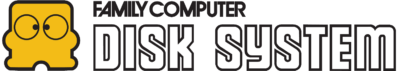 Logo for the Nintendo Famicom Disk System add-on.