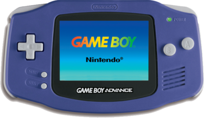 The original model Game Boy Advance hardware.