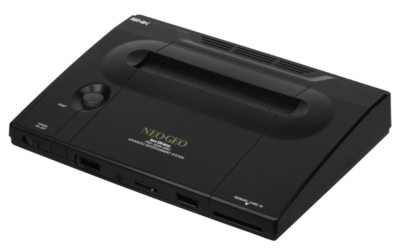 The Neo Geo AES system.