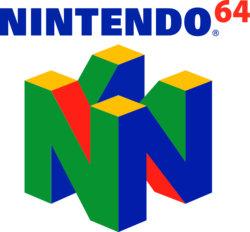 Logo for the Nintendo 64.