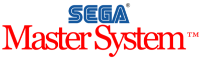 Logo for the Sega Master System.