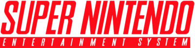 Logo for the Super Nintendo Entertainment System.