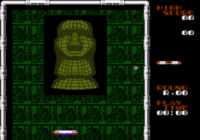 First screenshot for the Famicom import game Arkanoid 2.