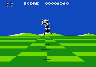 First screenshot for the NES import game Attack Animal Gakuen.