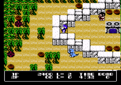 Another screenshot for the game Booby Kids.