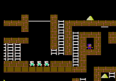 First screenshot for the import game Championship Lode Runner.