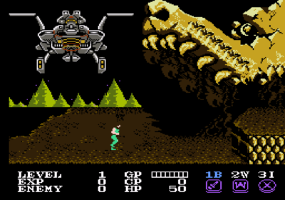 First screenshot for the game Cosmo Police Galivan.