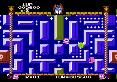 Second screenshot for the NES import Devil World.