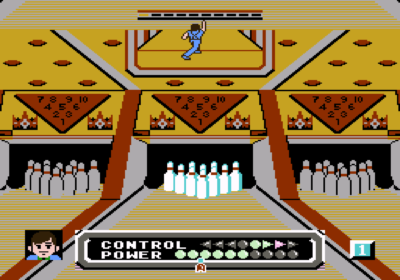 The first screenshot for the game Dynamite Bowl.