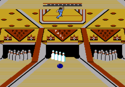 The second screenshot for the game Dynamite Bowl.