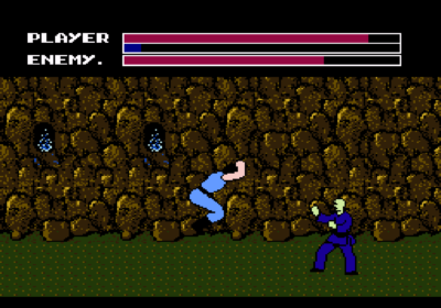 Second screenshot for the game Fighting Road.