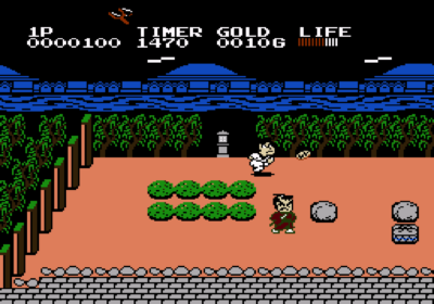 Second screenshot for Ganbare Goemon! Karakuri Douchuu.