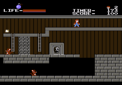 First screenshot of The Goonies.
