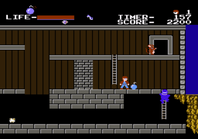 Second screenshot for the game The Goonies.