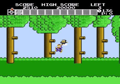 Second screenshot for the game Ninja Hattori-Kun.