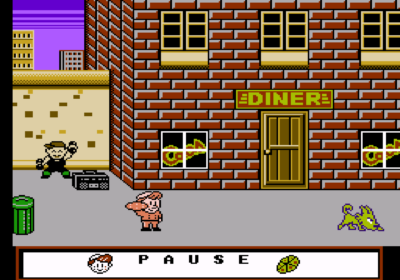 First screenshot for the Famicom game Pizza Pop!