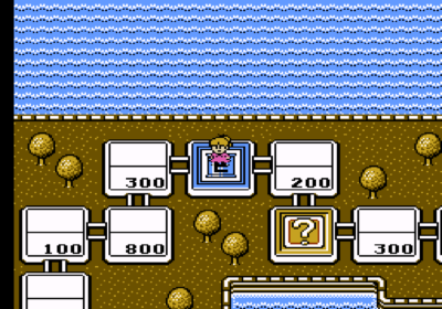 First screenshot for the NES import game Wily & Light no Rockboard - That's Paradise.