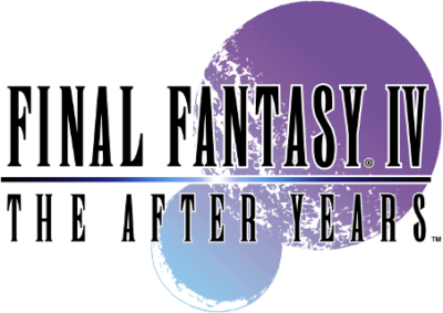 Logo for the iPhone/Android game Final Fantasy IV: The After Years.