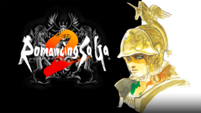 The title banner for Romancing Saga 2 for iPhone/Android.