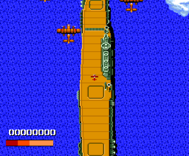 The first screenshot for 1943: Kai on the PC-Engine.
