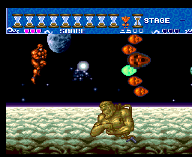 The second screenshot for Ai Cho Aniki on the PC-Engine PC.