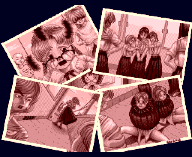 Second screenshot of Ane-San for the PC-Engine.