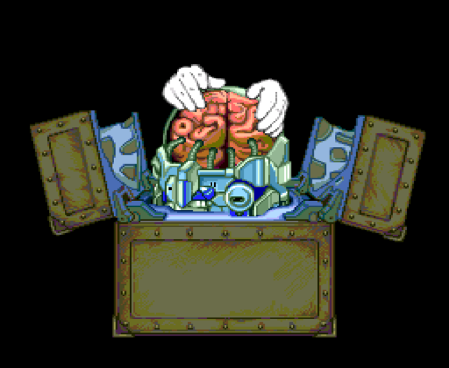 The first screenshot for the PC-Engine import game Download 2.