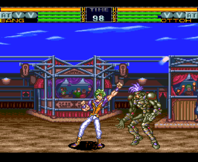 Second screenshot for Flash Hiders on the PC-Engine CD.