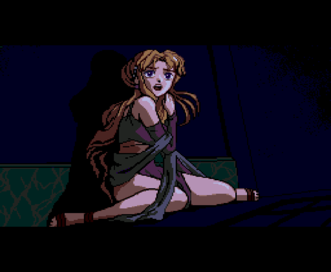 First screenshot for GotzenDiener on the PC-Engine CD.