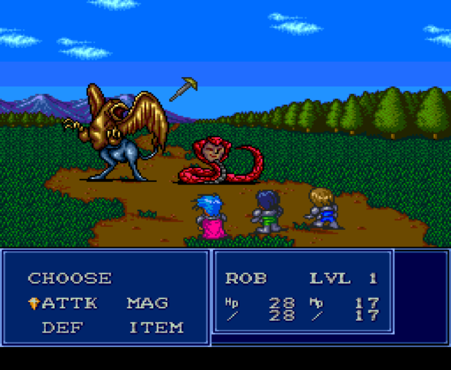 The second screenshot for the PC-Engine CD game Startling Odyssey II.