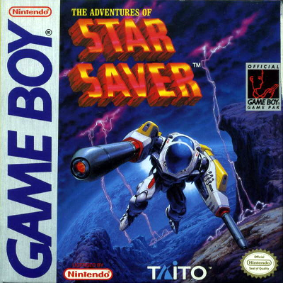 Front cover for Adventures of Star Saver on the Nintendo Game Boy.