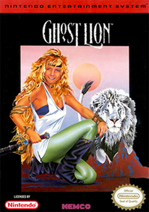 Front cover for Legend of Ghost Lion on the Nintendo Entertainment System.